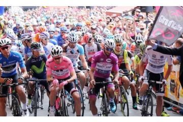 Passaggio tappa del Giro d'Italia